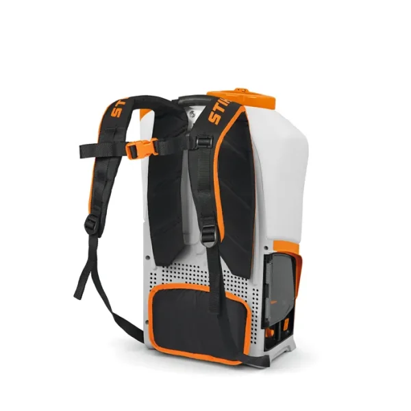 Backpack harness and padding detail