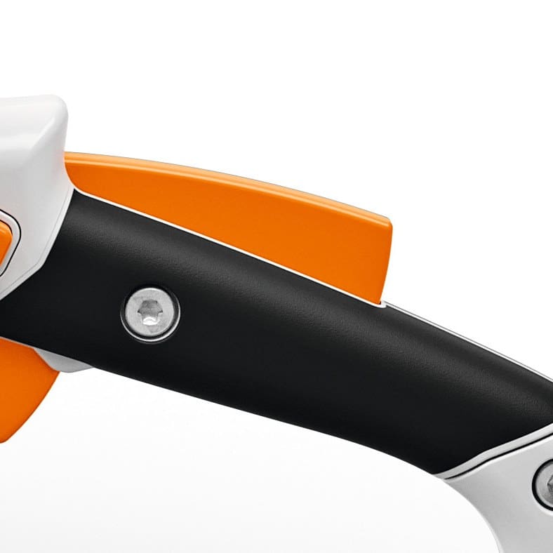 Soft handle with ergo lever