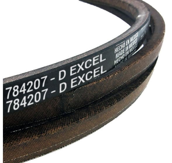 Hustler cutter belt 784207 close-up Hustler cutter belt 784207 close-up